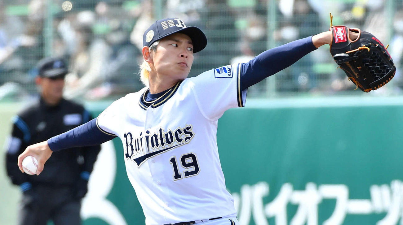 オリックス山岡（2024年2月28日）