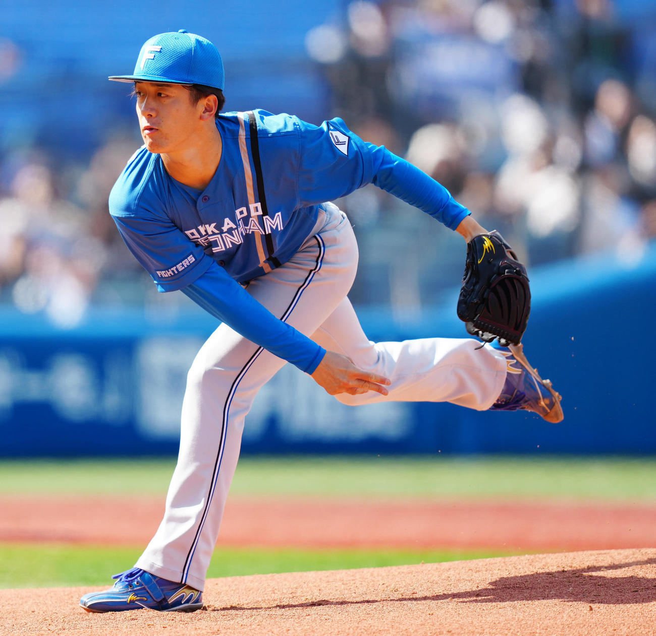 DeNA対日本ハム　日本ハム先発の北山（撮影・江口和貴）