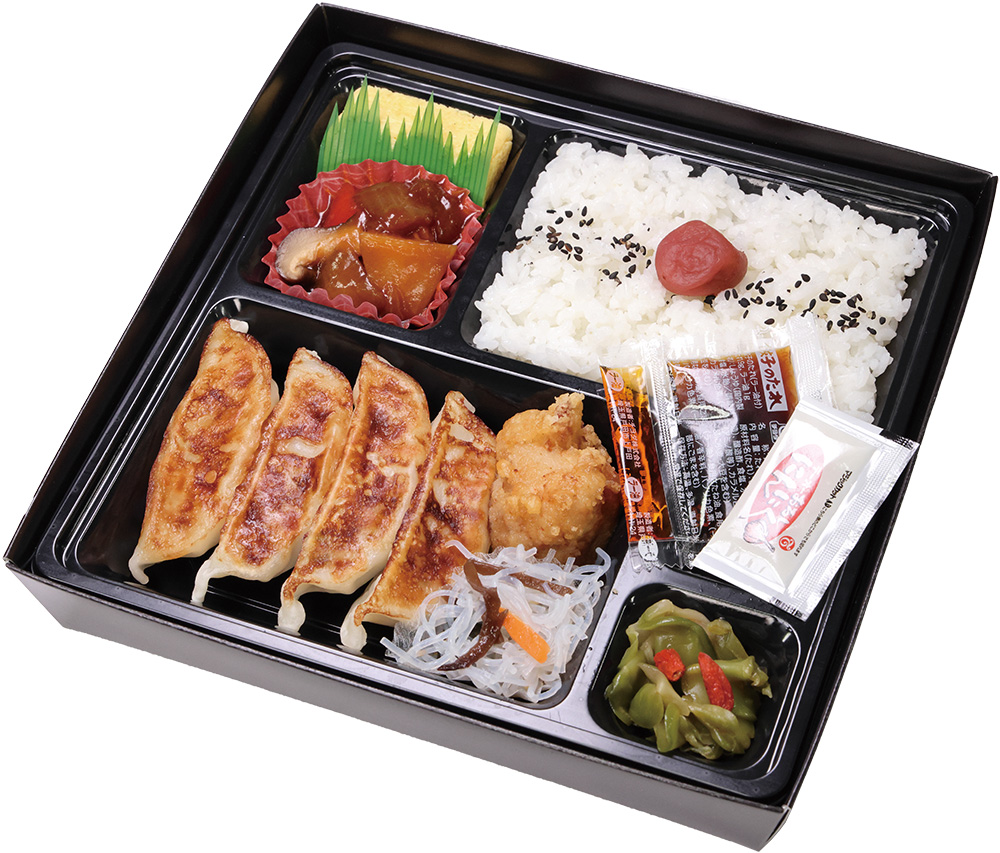 大竹の餃子好きったい弁当（球団提供）