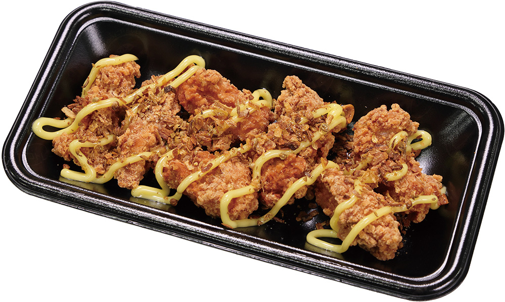 やみつき！マヨラー才木のヤゲン軟骨～レモンマヨ×エスニックスパイス～（球団提供）