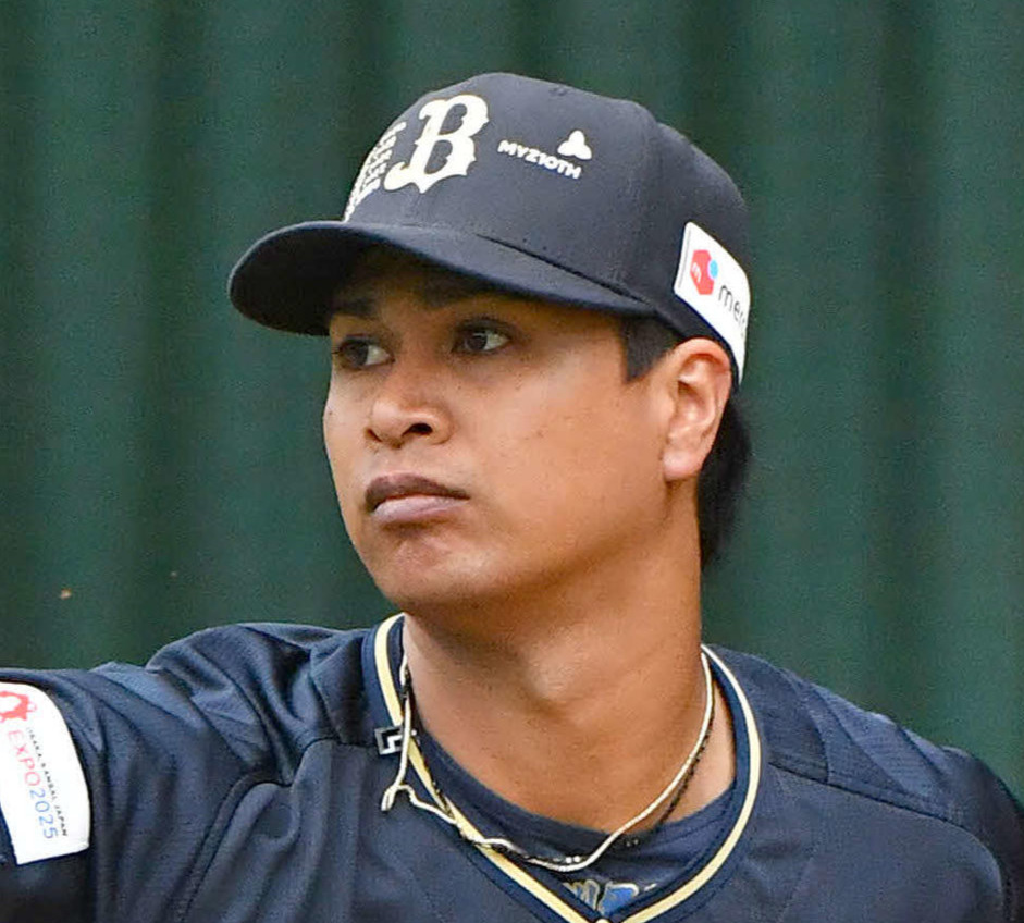 オリックス宇田川優希（2024年2月撮影）