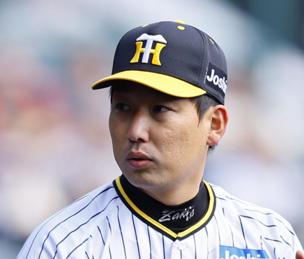 阪神岩崎優（2024年3月撮影）