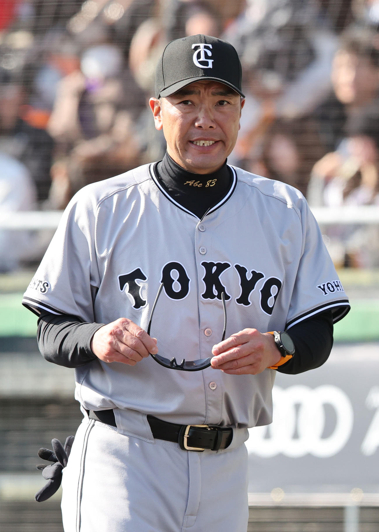巨人阿部慎之助監督（2024年3月12日撮影）