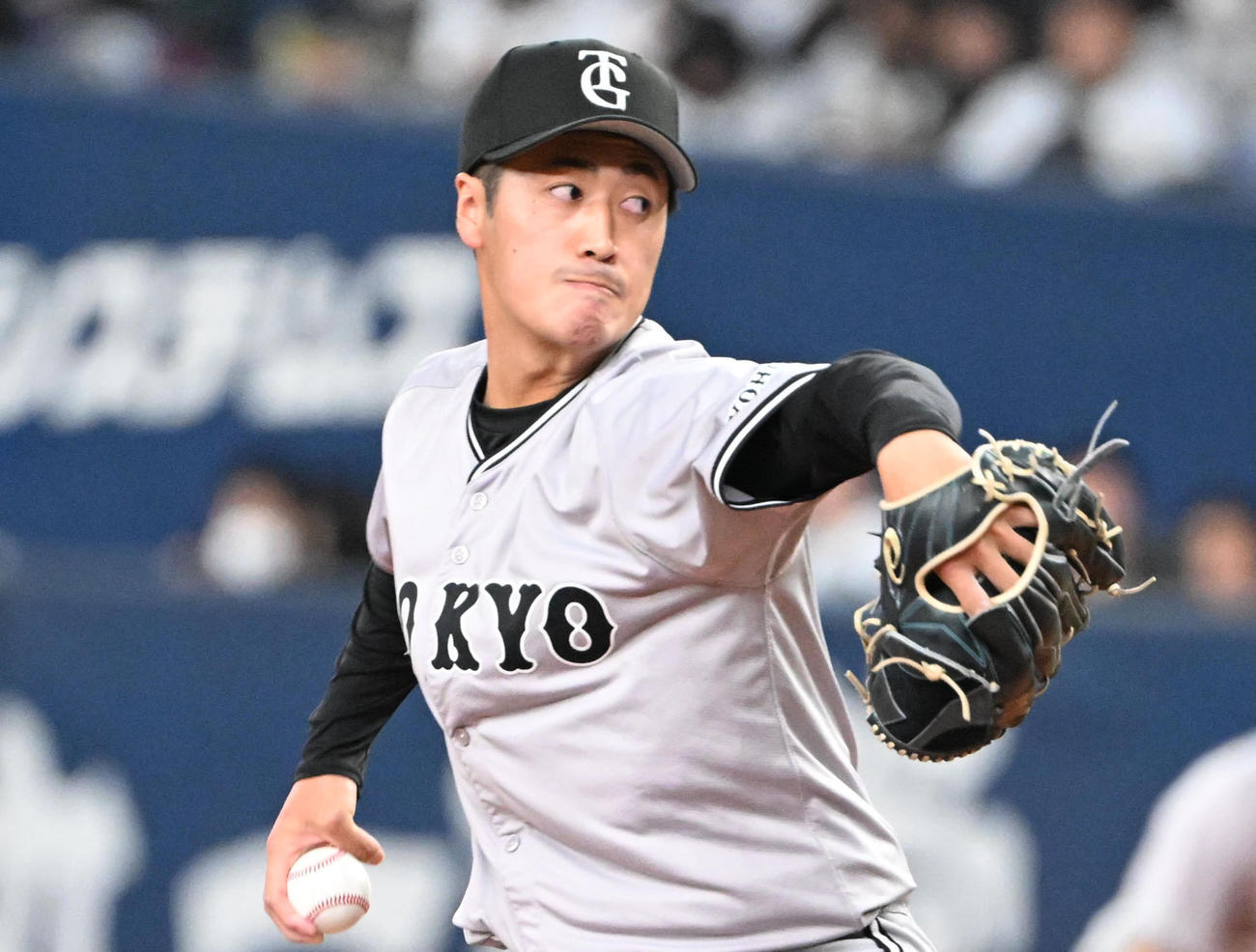巨人西舘勇陽（2024年3月9日撮影）