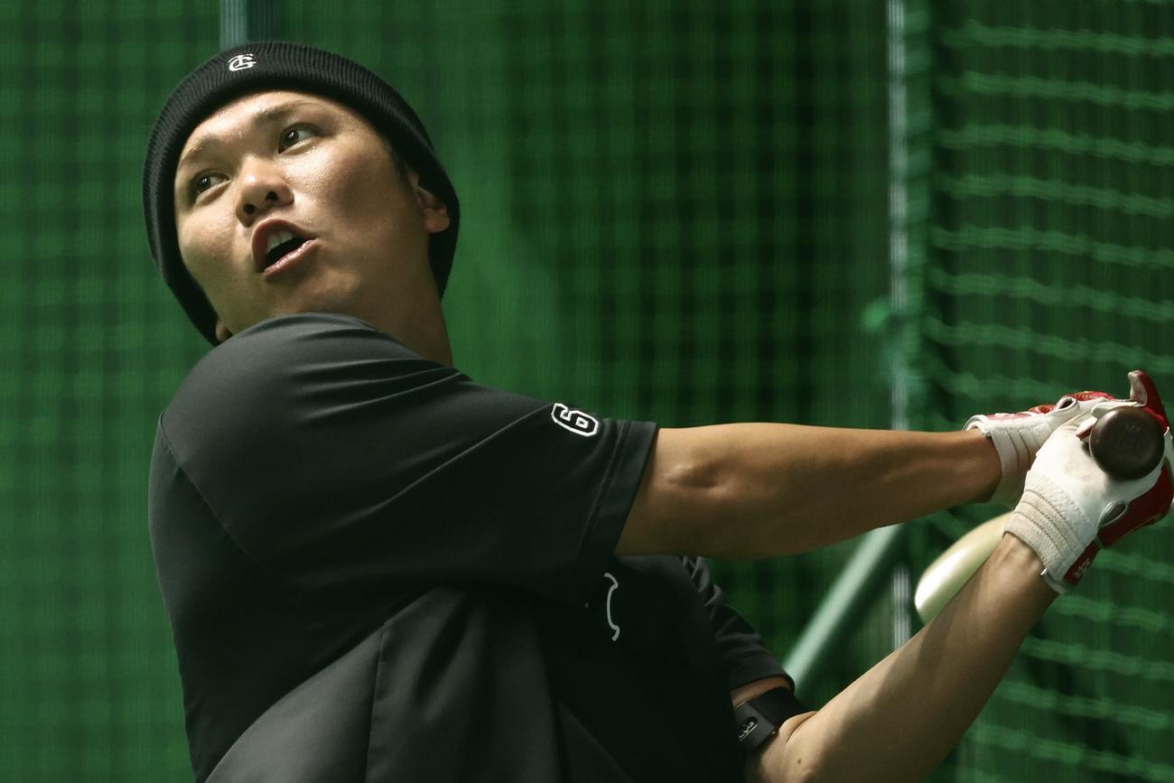 巨人坂本勇人＝2024年2月22日