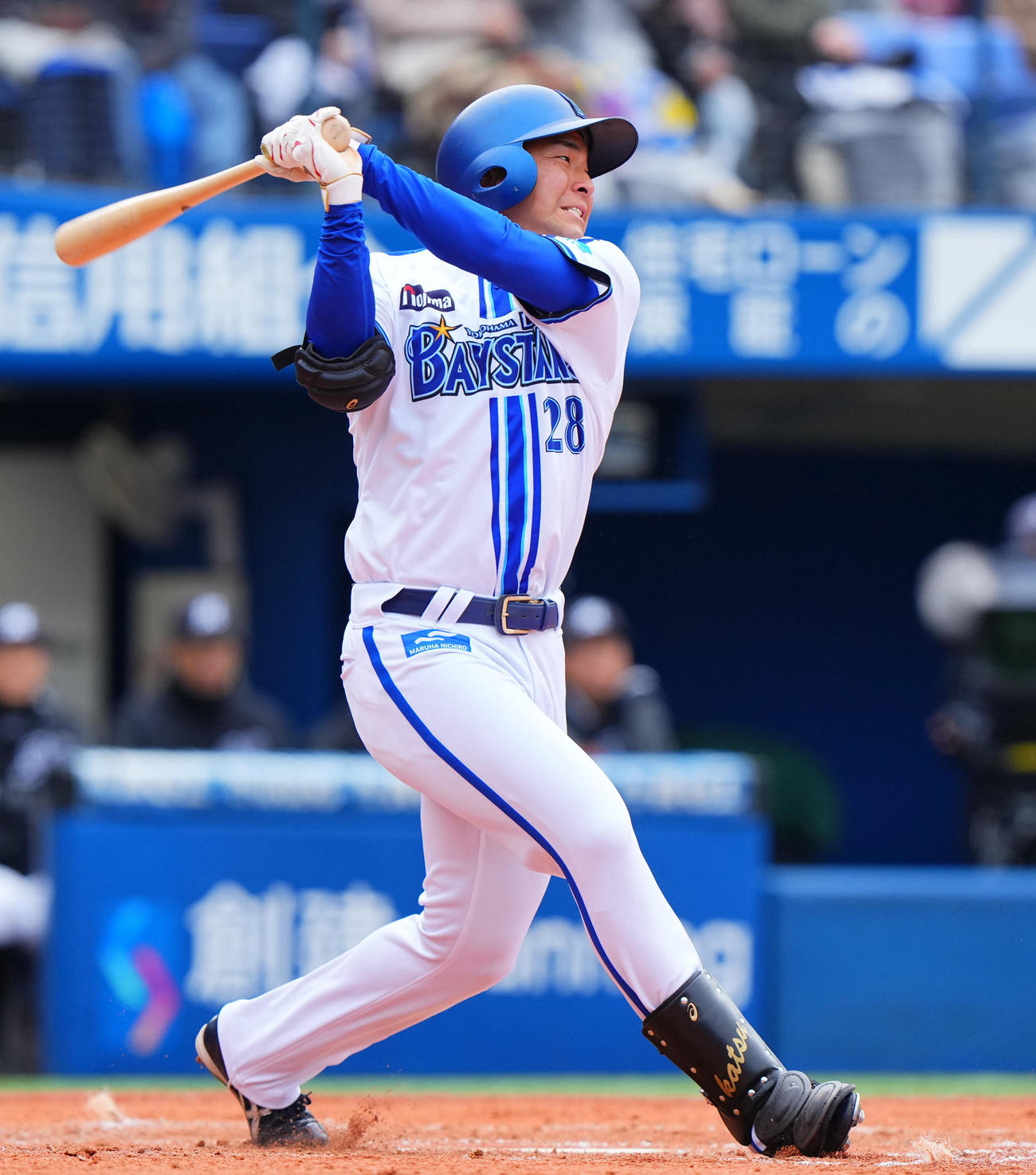 DeNA勝又温史（2024年3月6日撮影）