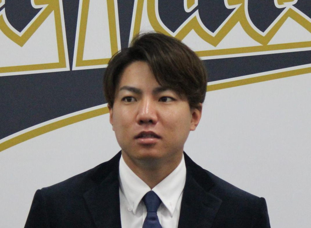 オリックス宜保翔（2023年11月28日撮影）