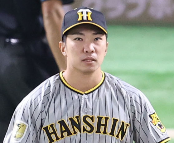 ソフトバンク対阪神　8回裏ソフトバンク無死、栗原に右越え本塁打を浴びた石井（撮影・梅根麻紀）