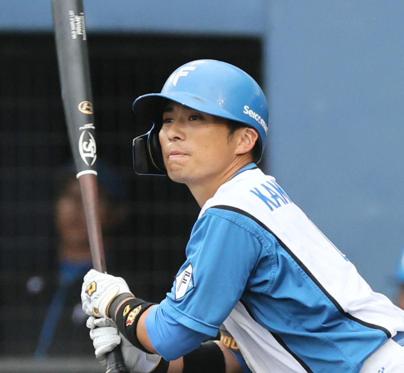 日本ハム上川畑大悟（2024年2月撮影）