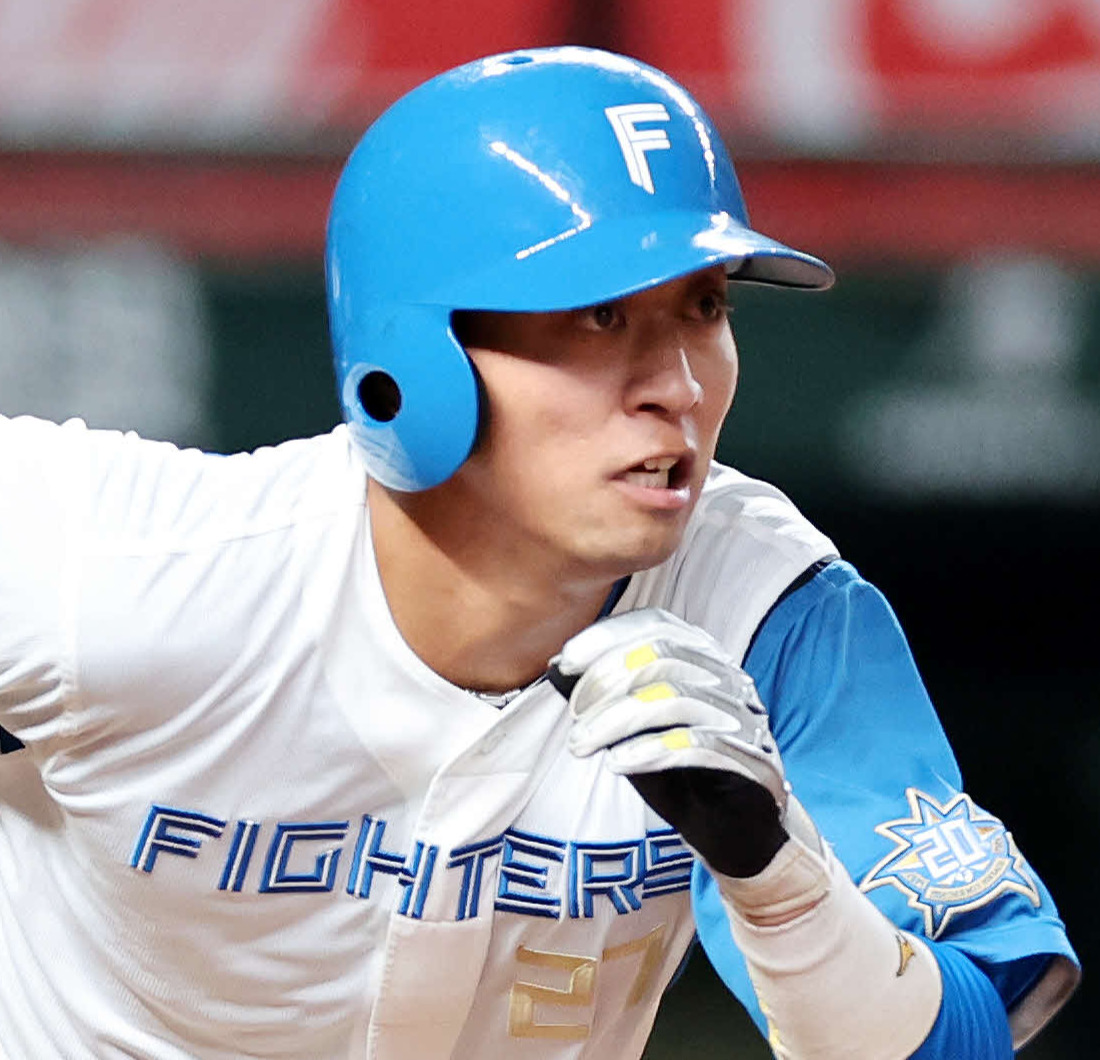 日本ハム古川裕大（2023年8月撮影）