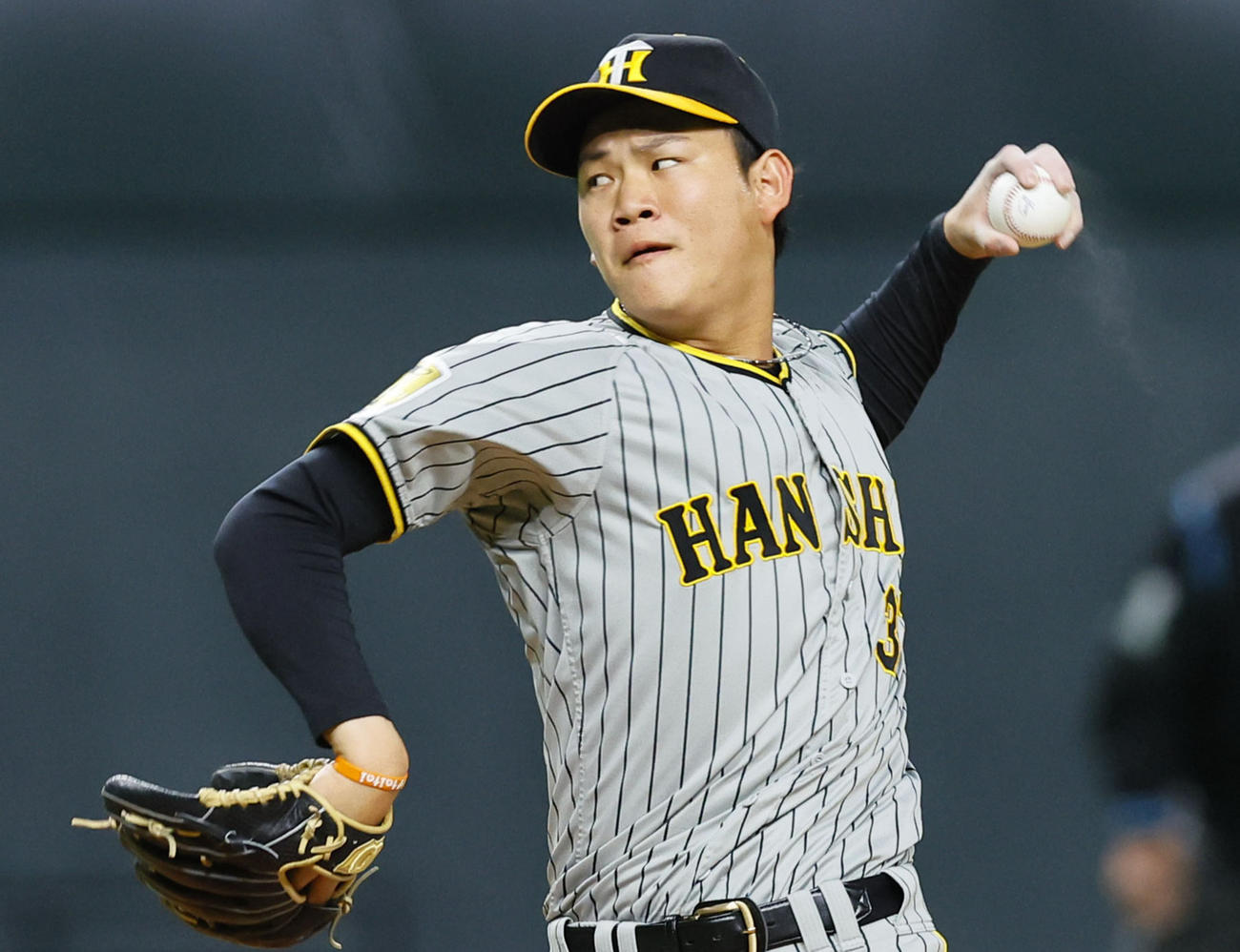 阪神及川雅貴（2024年3月3日撮影）