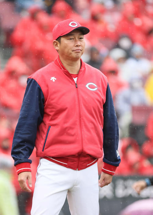 【広島】新井監督　シャイナー１番に「数多く打席に立たせたいなと。シーズンでは…」／一問一答