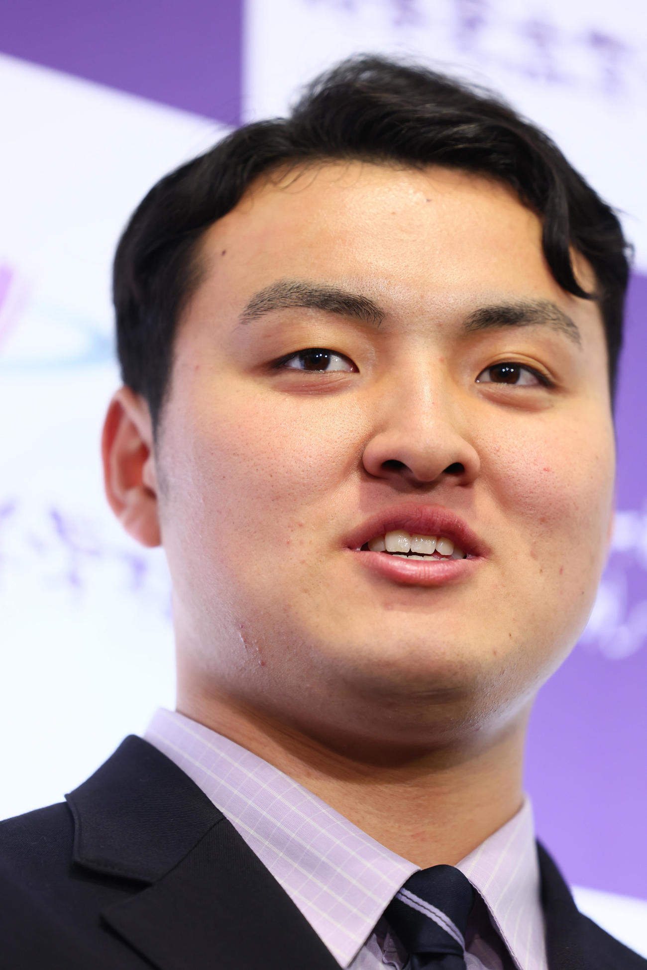 佐々木麟太郎（2024年3月1日撮影）