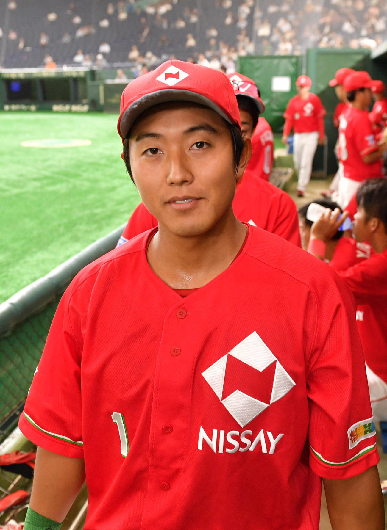 日本生命時代の伊藤ヴィットル氏（2019年7月17日撮影）