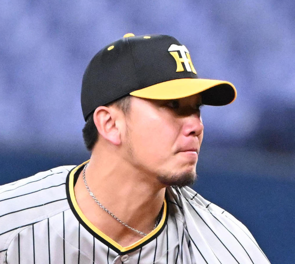 オリックス対阪神　5回に登板する阪神伊藤将（撮影・和賀正仁）