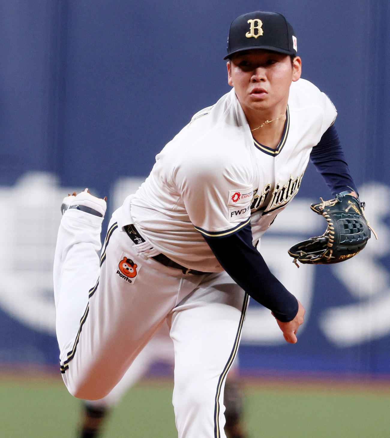 練習試合オリックス対阪神　阪神戦に先発する山下（撮影・加藤哉）