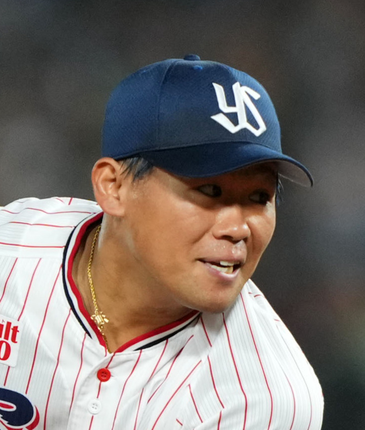 ヤクルト田口麗斗（2024年3月29日撮影）
