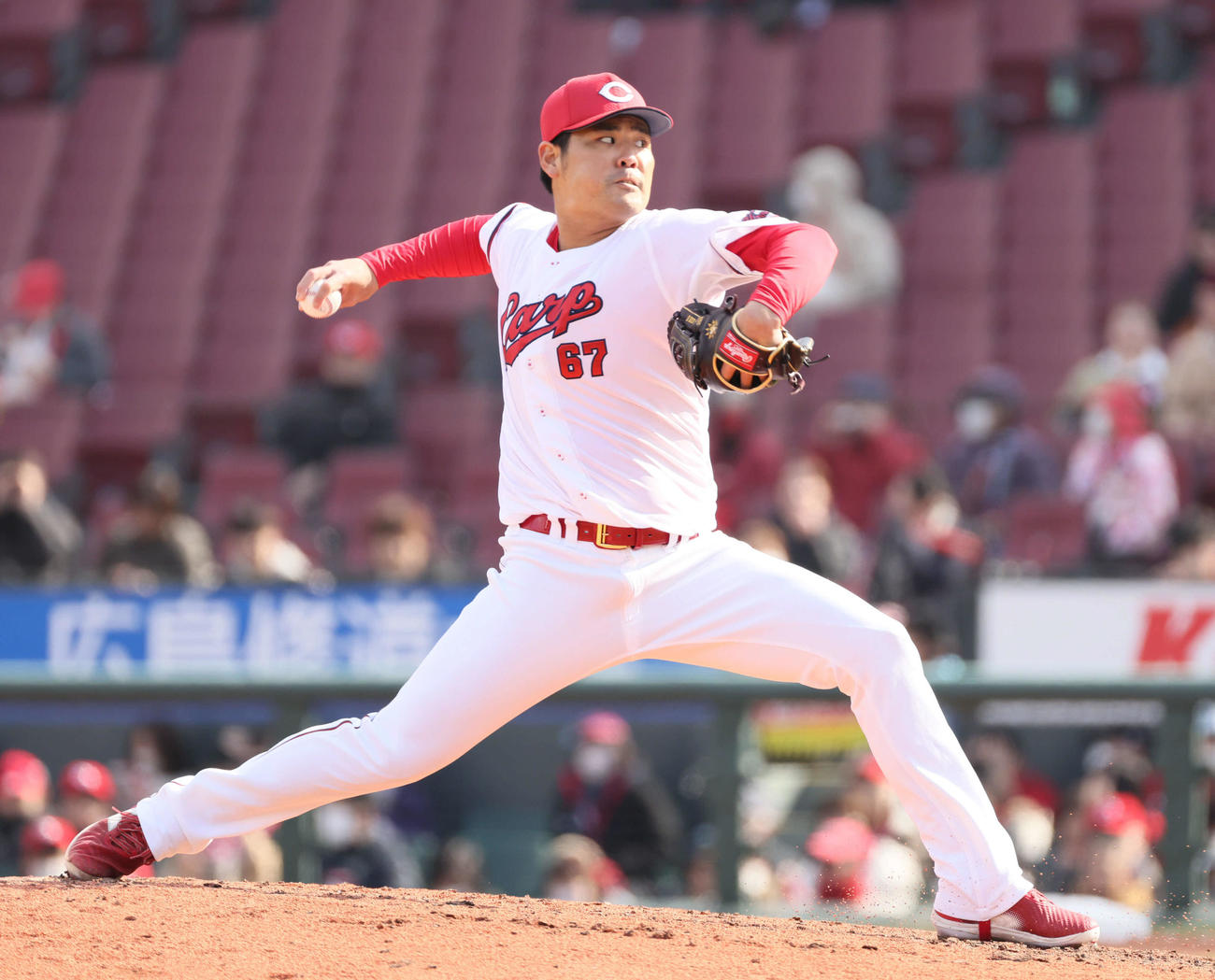 内間拓馬(2024年3月8日撮影)