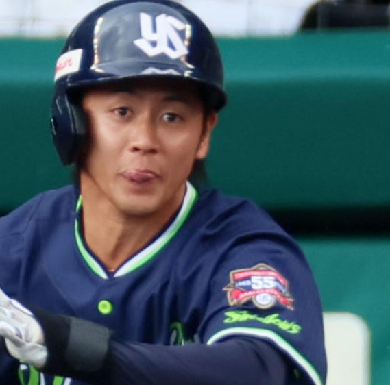 ヤクルト岩田幸宏（2024年3月9日撮影）