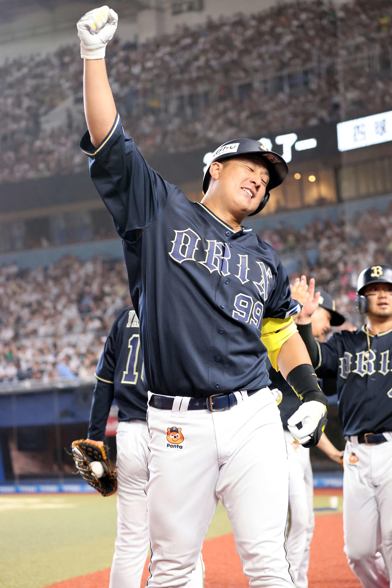 オリックス杉本裕太郎（2023年9月撮影）