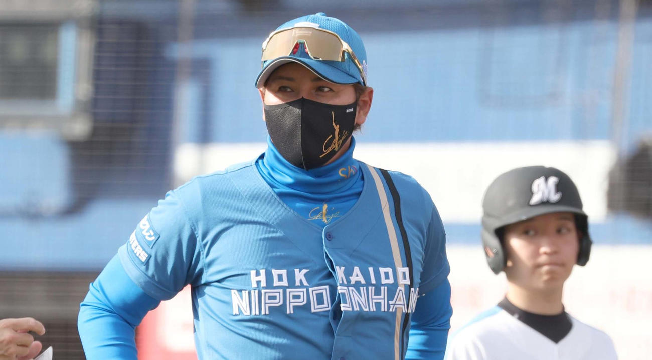 日本ハム新庄剛志監督（2024年3月30日撮影）