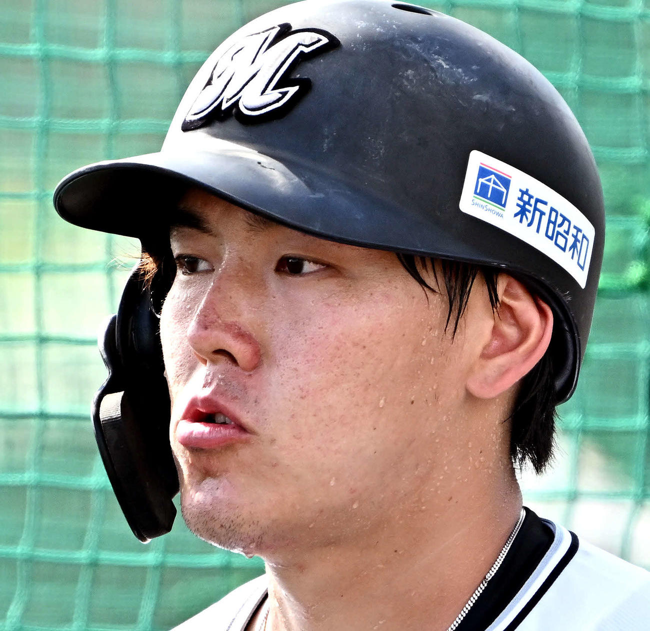 ロッテ安田尚憲（2024年2月撮影）