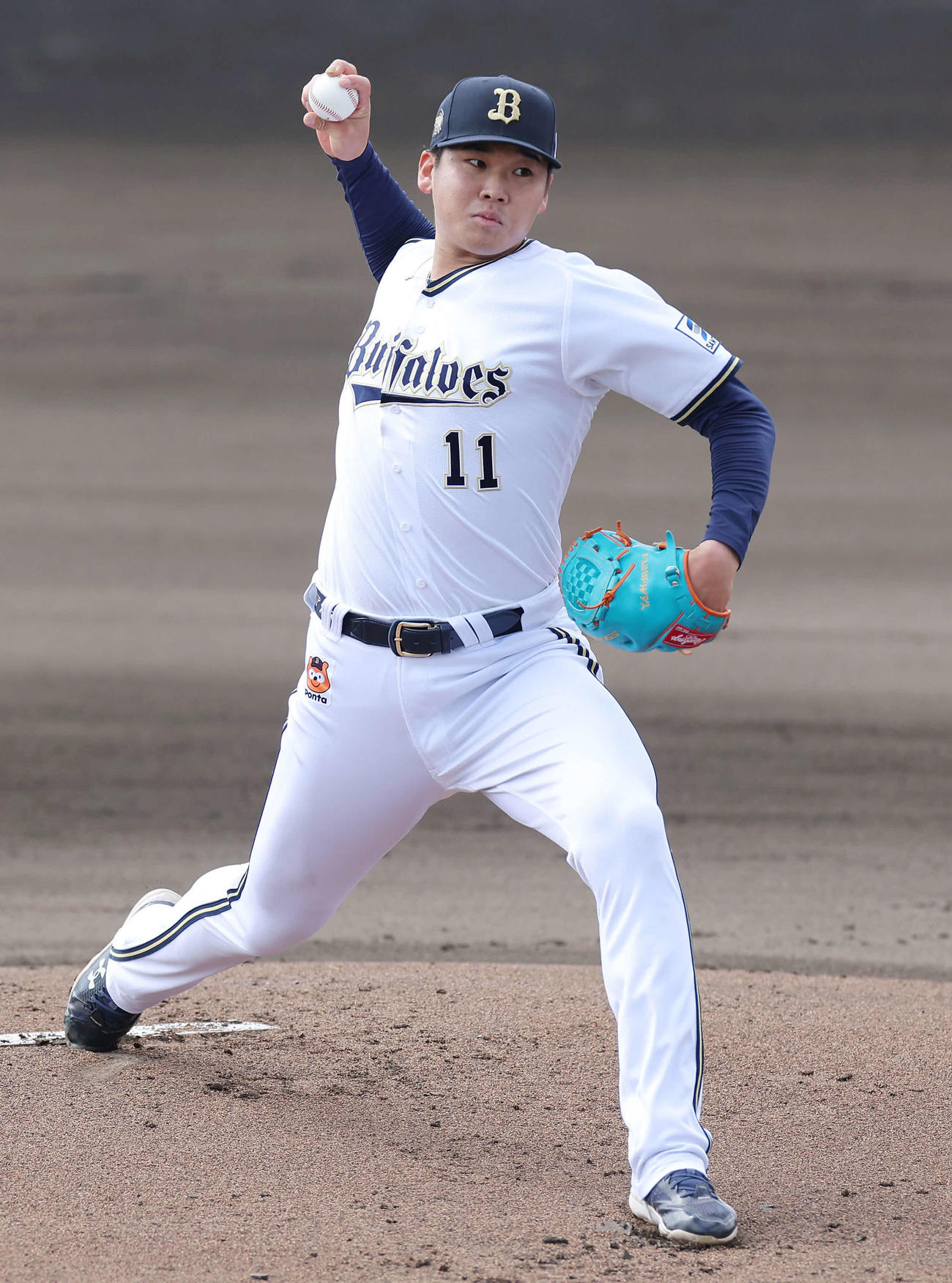 山下舜平大(2024年3月13日撮影)