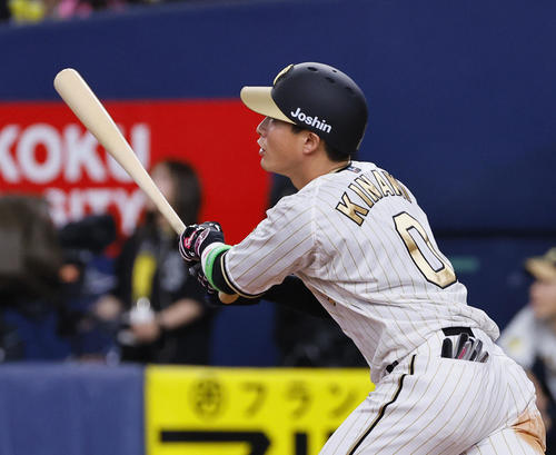 阪神】木浪聖也がレアな1発！今季初安打が本塁打 過去3年はわずか1