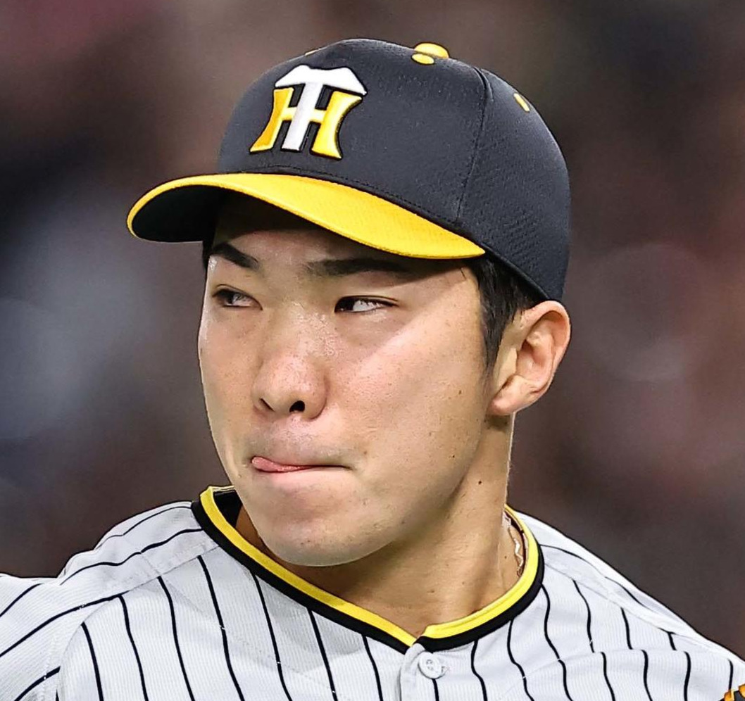 阪神石井大智（2024年3月撮影）