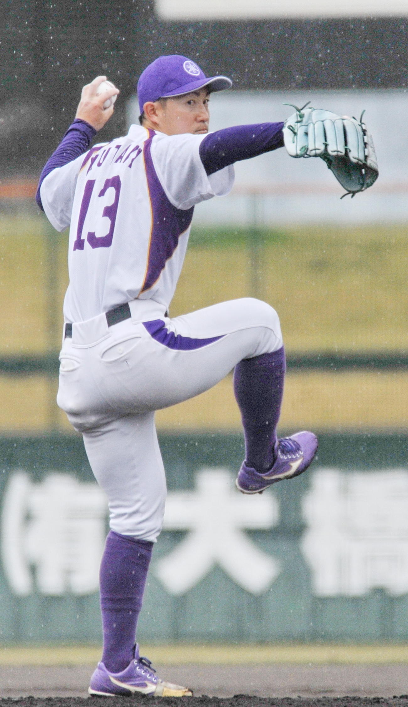 先発し5回1失点と好投したヤマハ九谷　