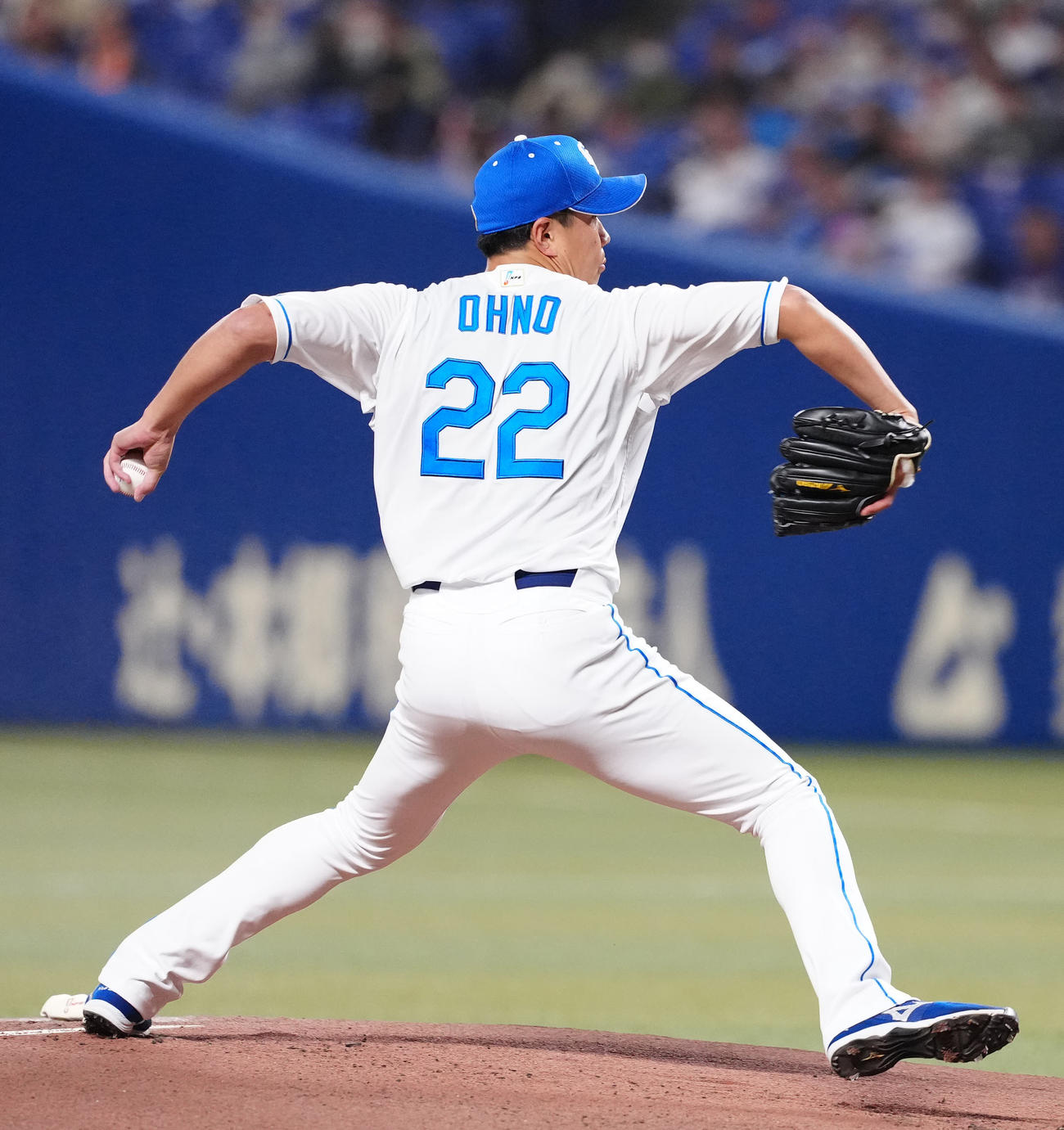 中日対巨人　中日先発の大野（撮影・江口和貴）