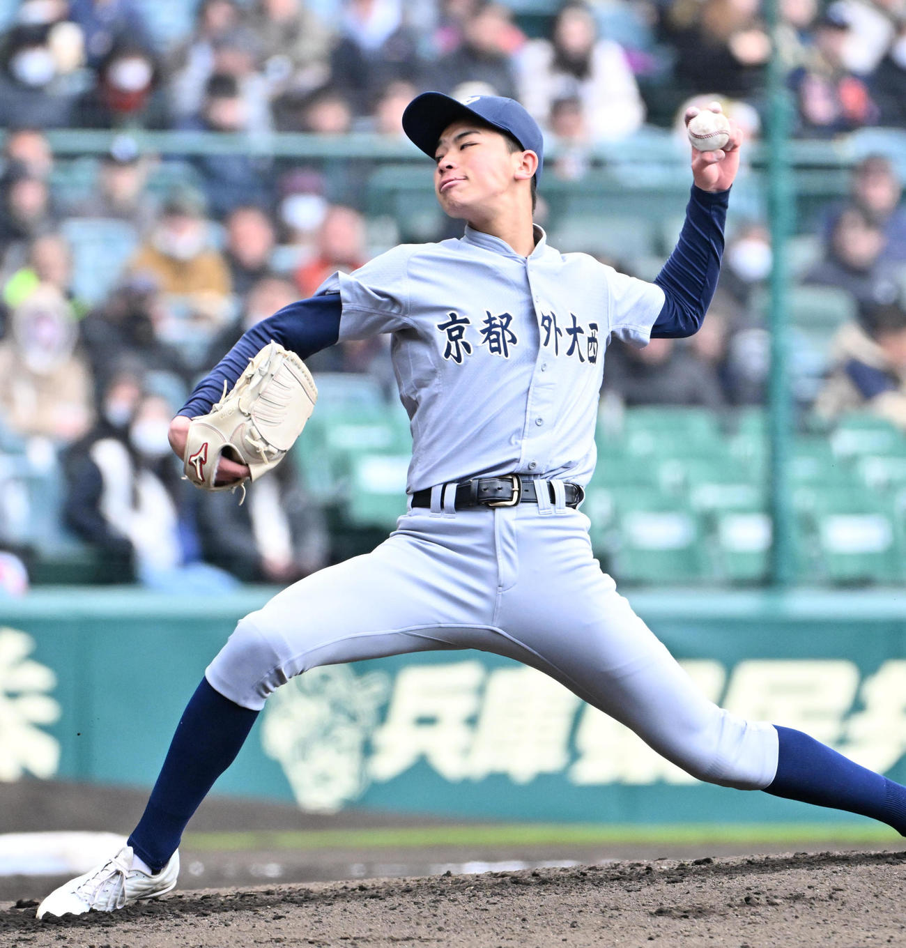 京都外大西・田中遥音（2024年3月20日撮影）
