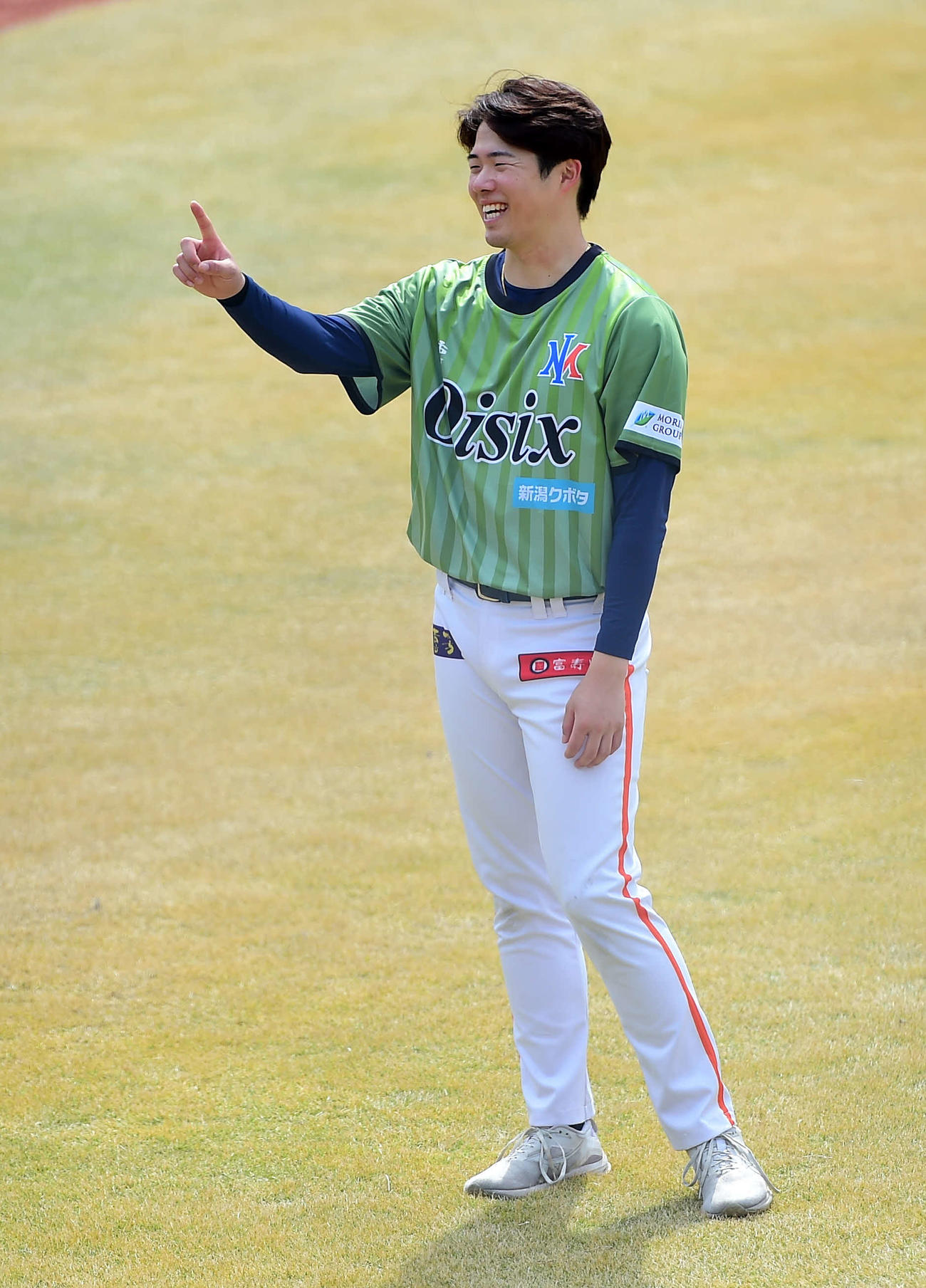 リラックスした表情で調整を進めるオイシックス安城