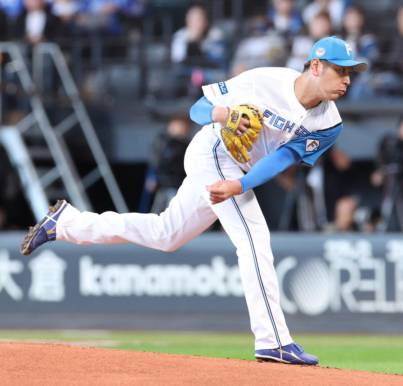 日本ハム加藤貴之（24年3月23日撮影）