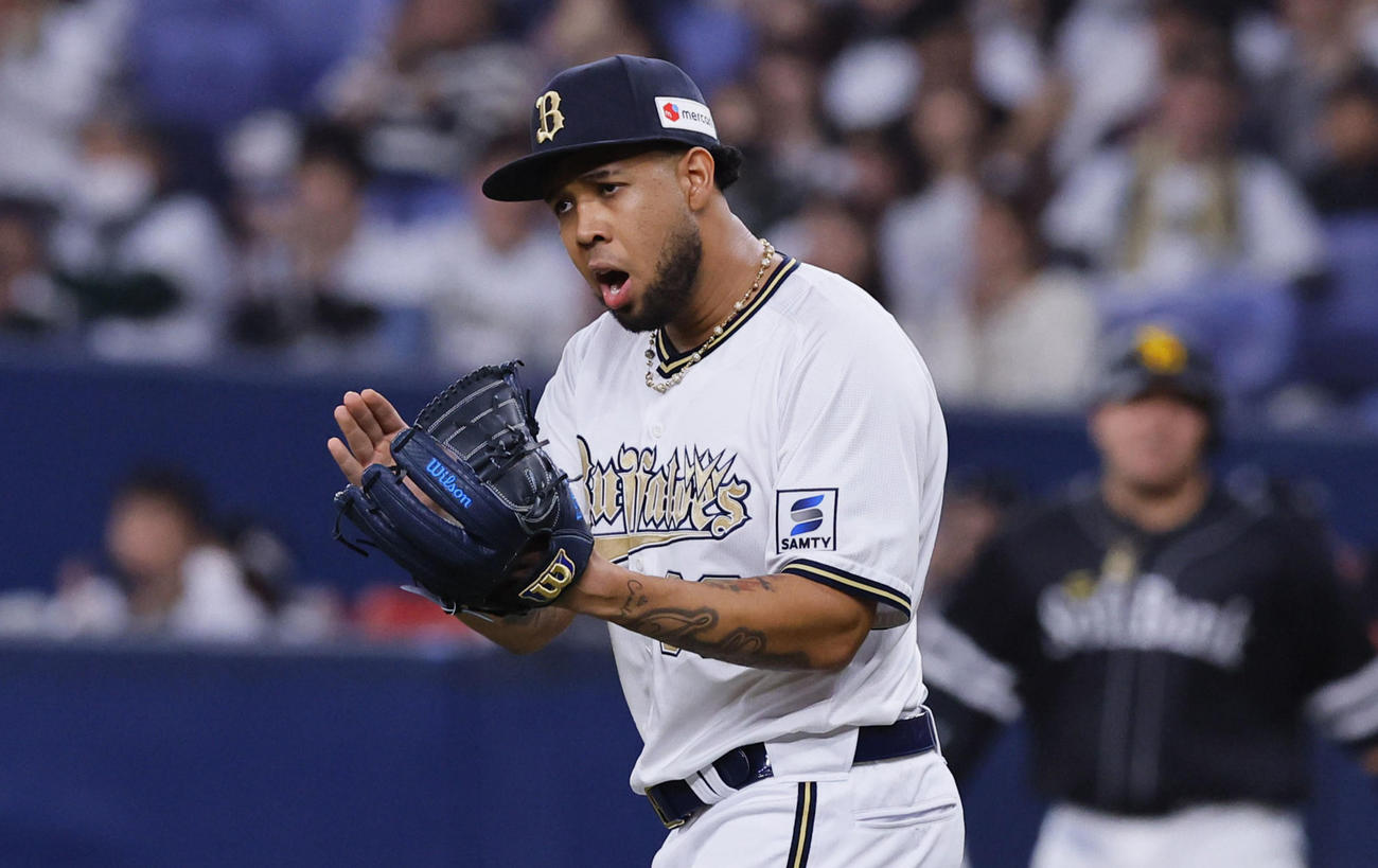 オリックス・エスピノーザ（3月30日撮影）