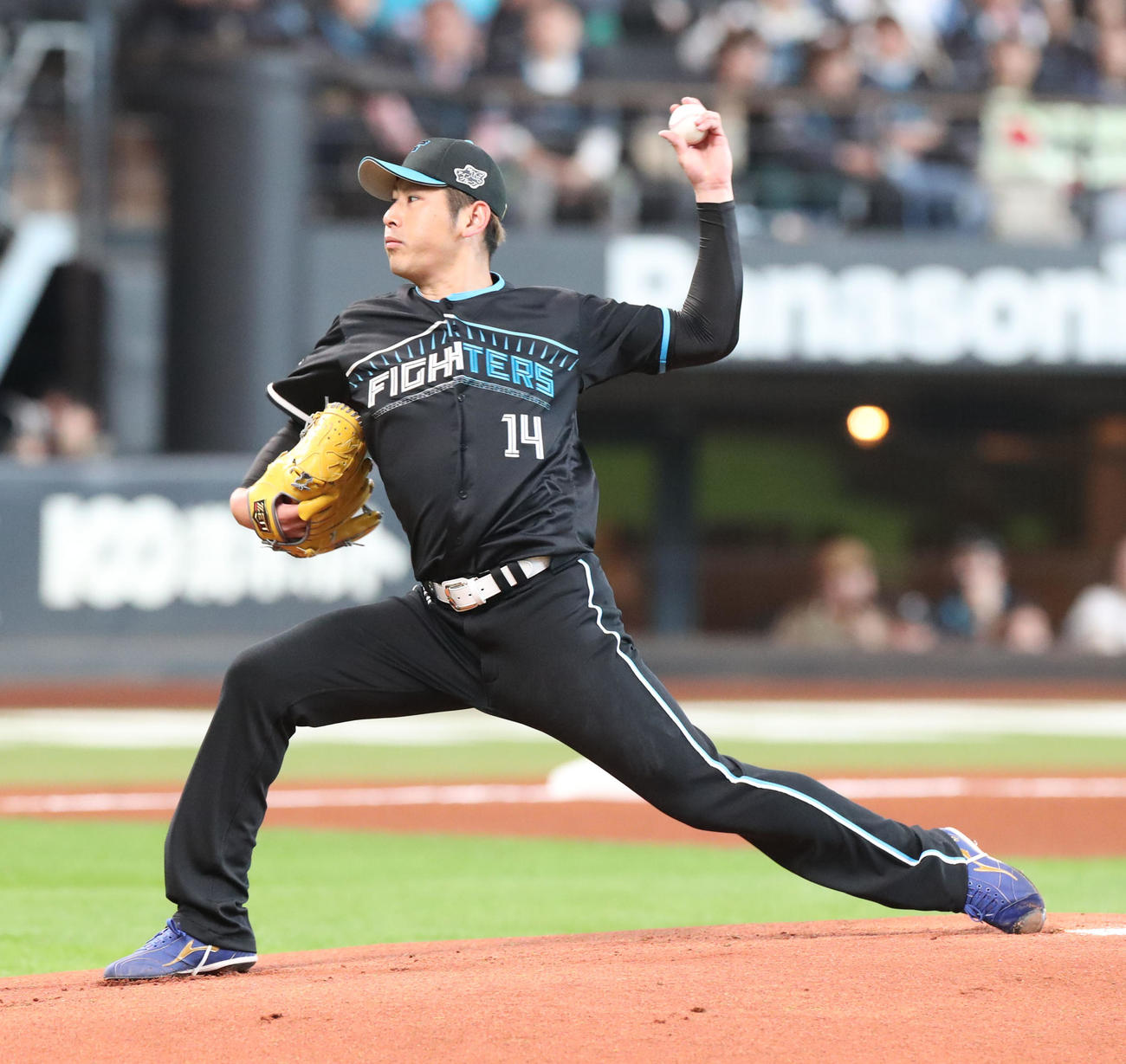 日本ハム対西武　日本ハム先発の加藤貴（撮影・佐藤翔太）