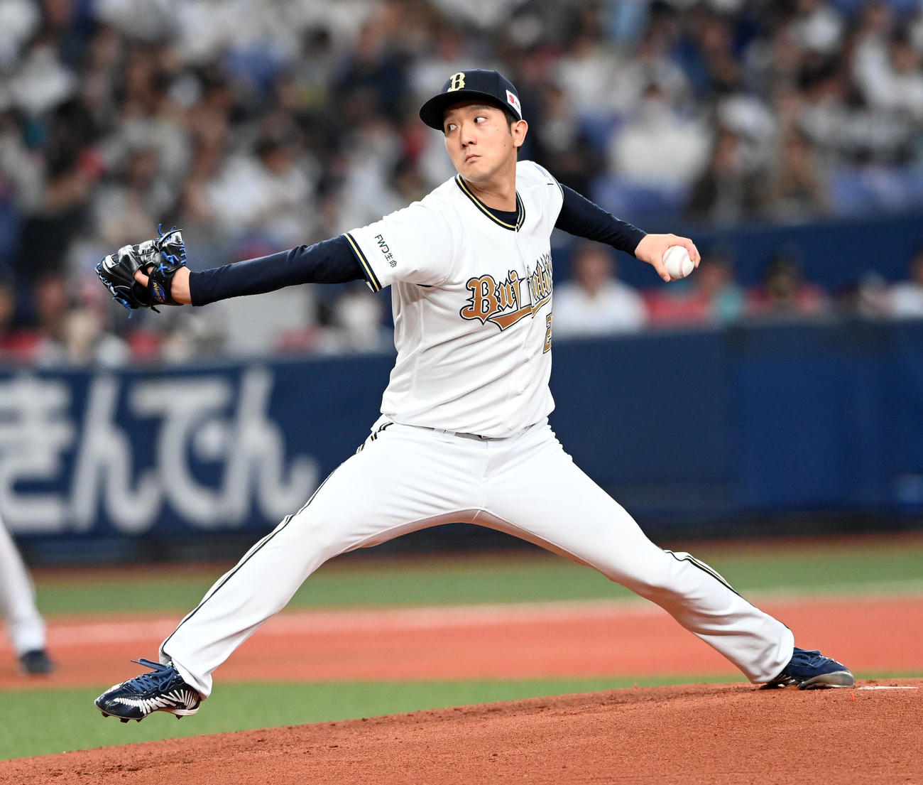 オリックス田嶋大樹（2024年3月撮影）