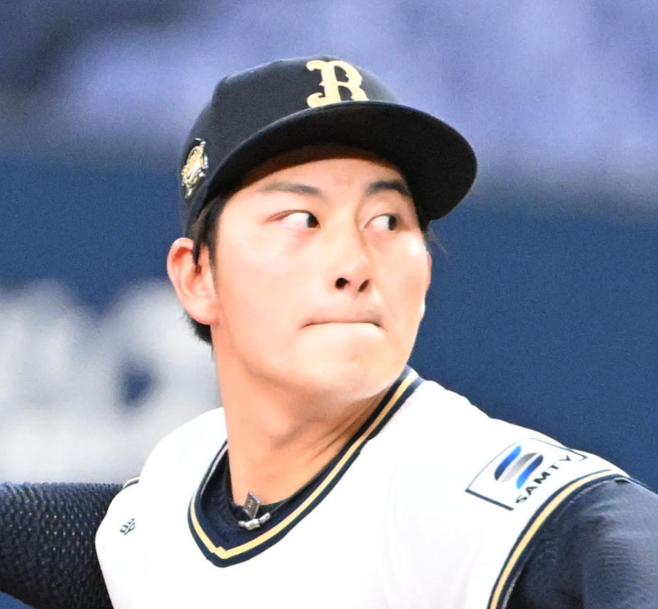 オリックス高島泰都（2024年3月撮影）
