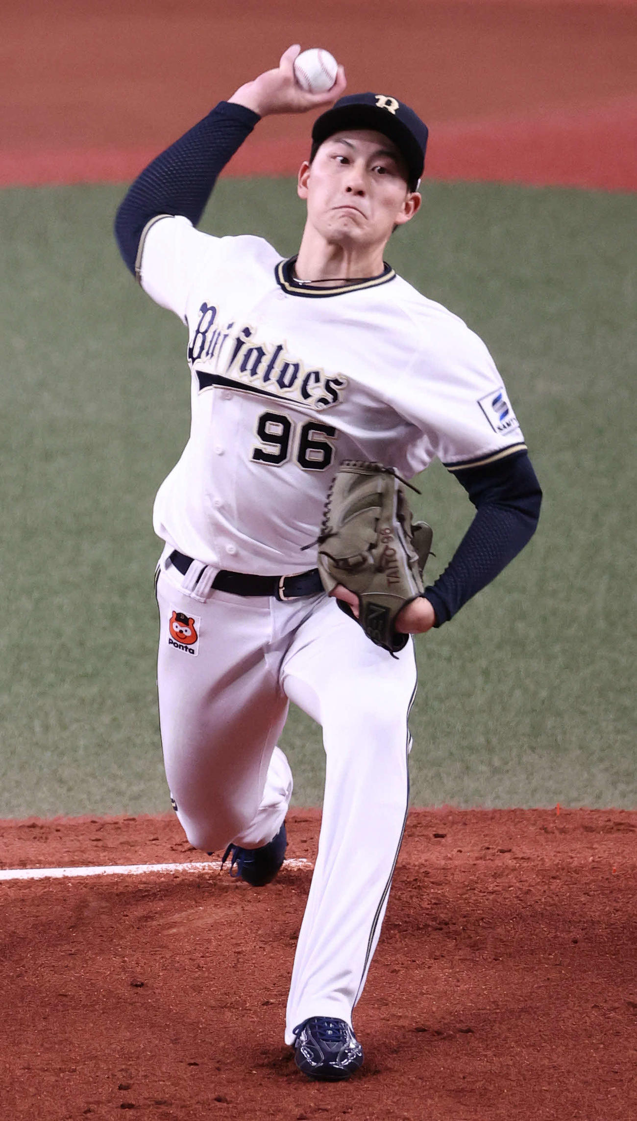 オリックス対楽天　プロ初先発のオリックス高島（撮影・西尾就之）