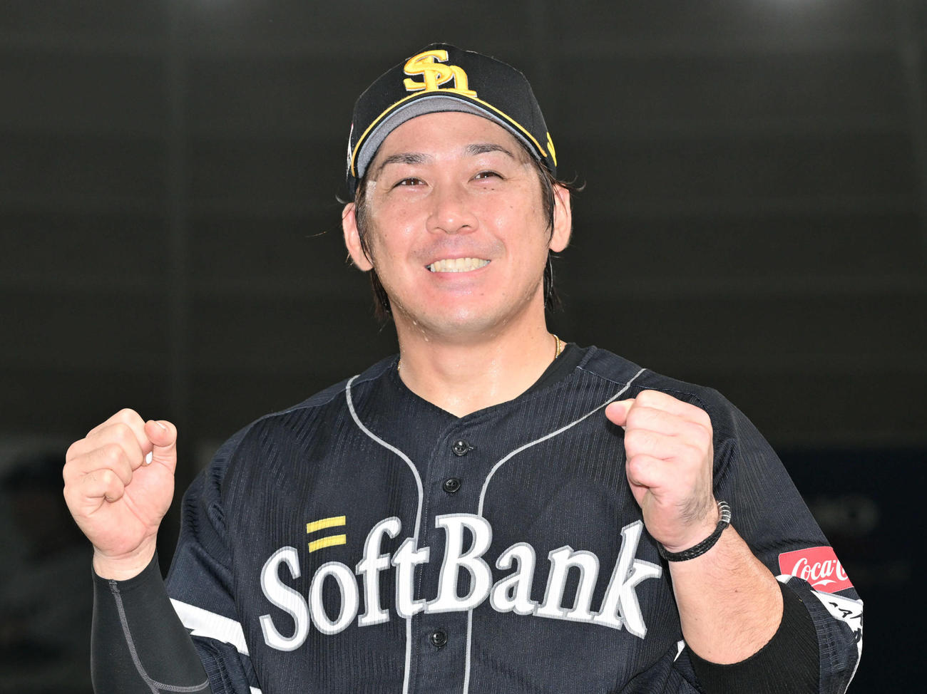 ソフトバンク甲斐拓也（23年9月2日撮影）