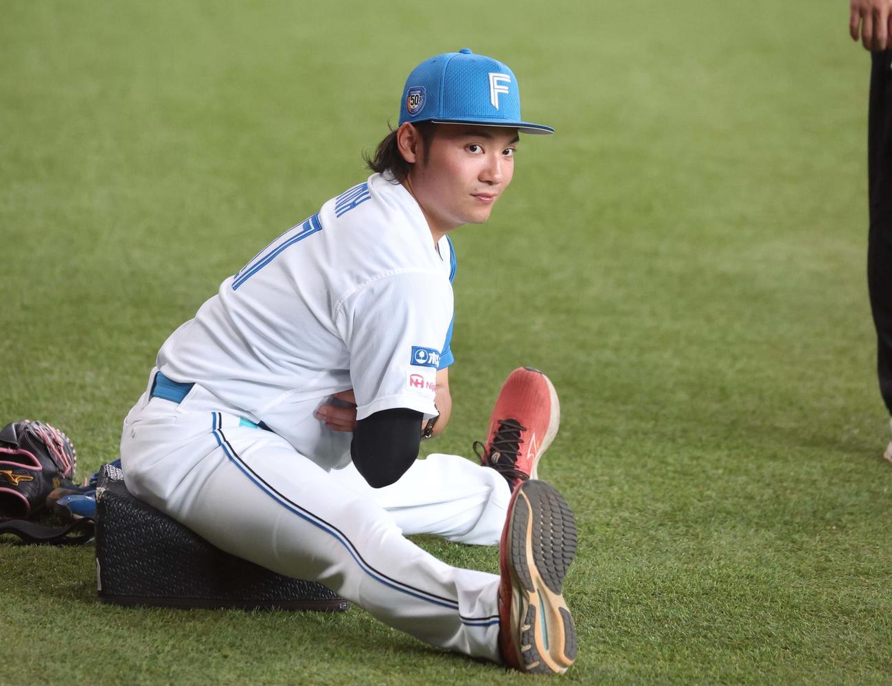 日本ハム伊藤大海（2024年4月4日撮影）