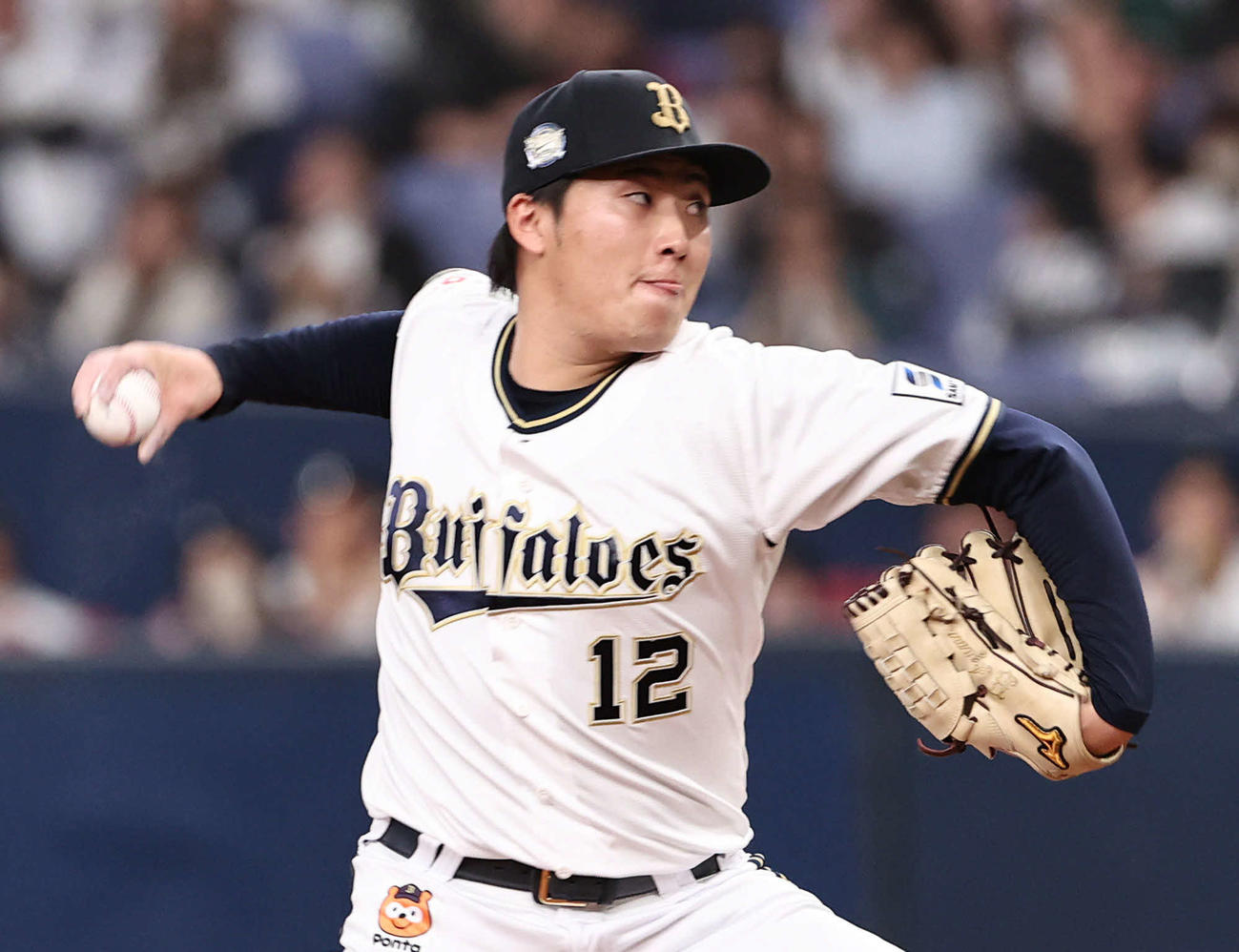 オリックス対日本ハム　オリックス先発の東（撮影・西尾就之）