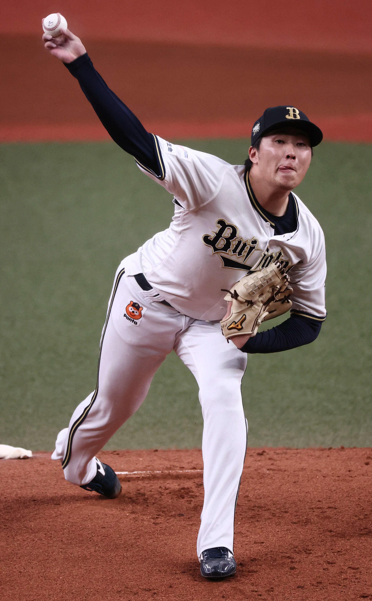 オリックス対日本ハム　オリックス先発の東（撮影・西尾就之）