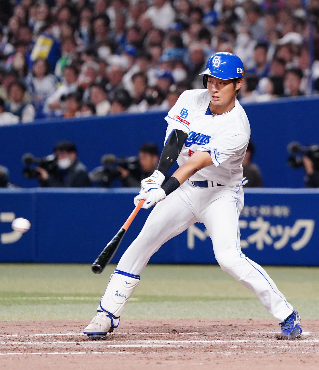 上林誠知（2024年4月4日撮影）