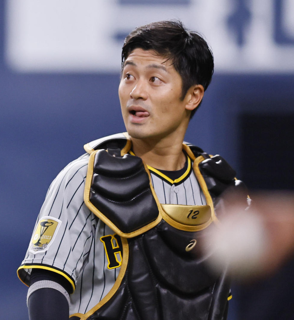 阪神坂本誠志郎（2024年3月24日撮影）