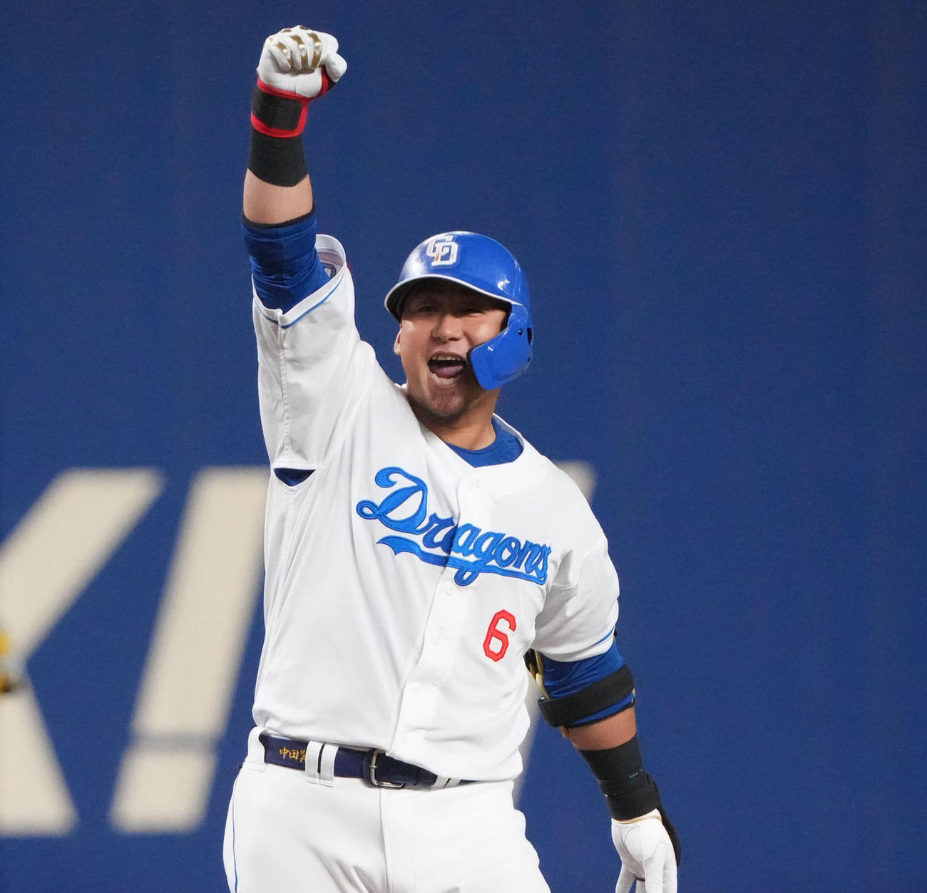 中日中田翔（2024年4月12日撮影）