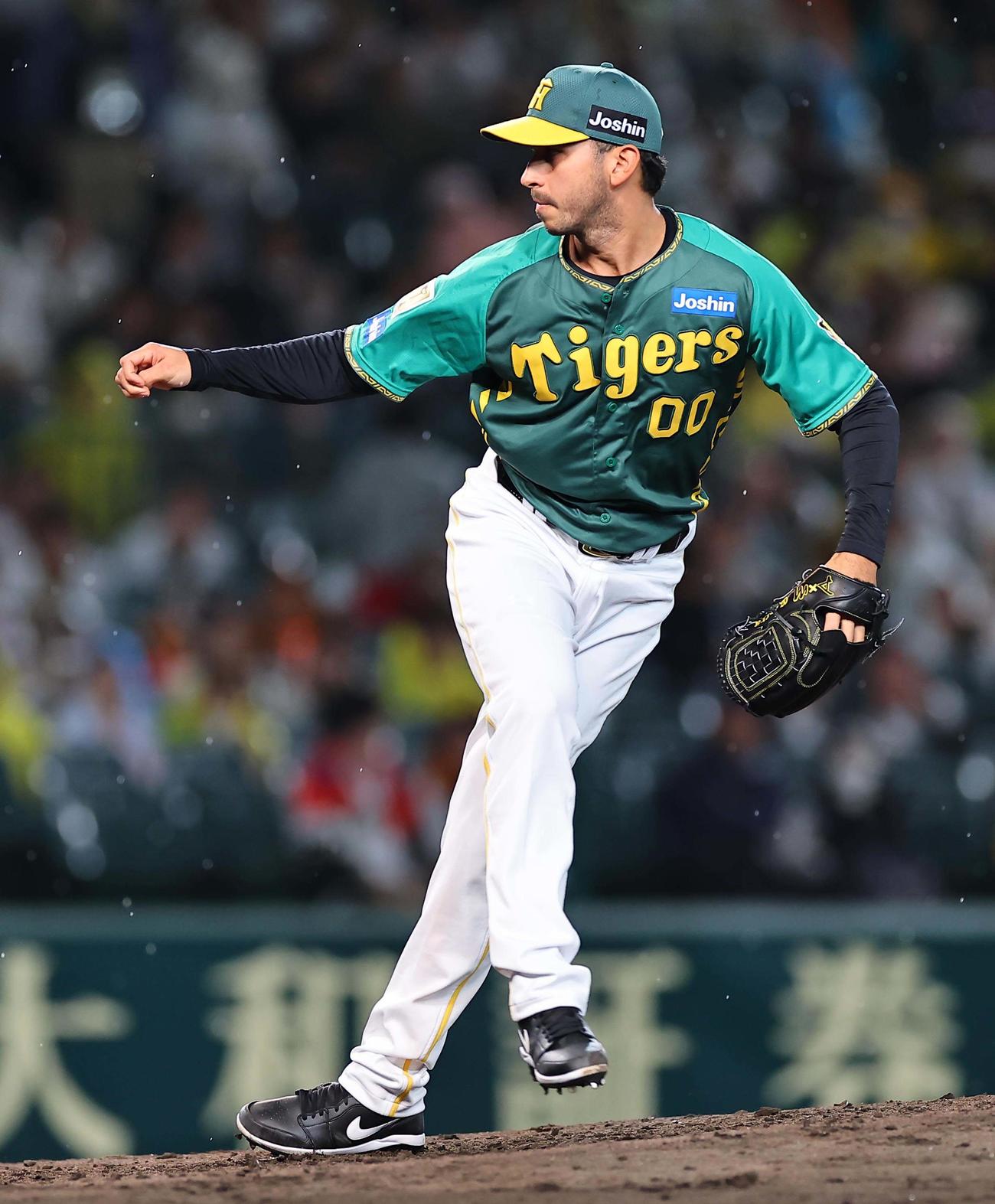 阪神対巨人　阪神3番手のゲラ（撮影・上田博志）