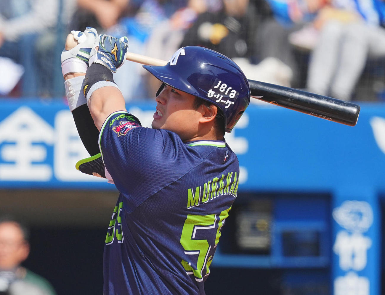 ヤクルト村上宗隆（2024年4月14日撮影）