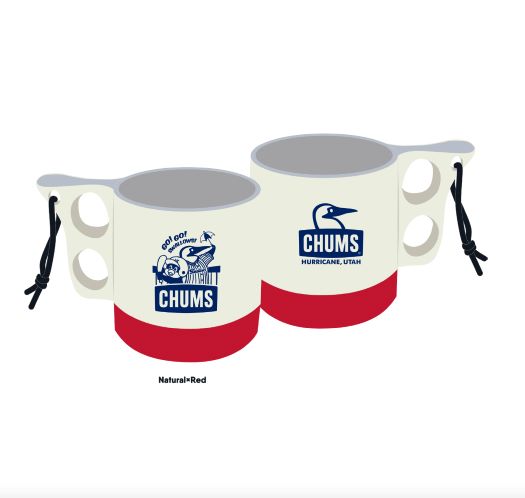 アウトドアカジュアルブランド「CHUMS」が冠協賛する5月11日のヤクルト－巨人でヤクルト×CHUMSのコラボグッズとして販売されるマグカップ