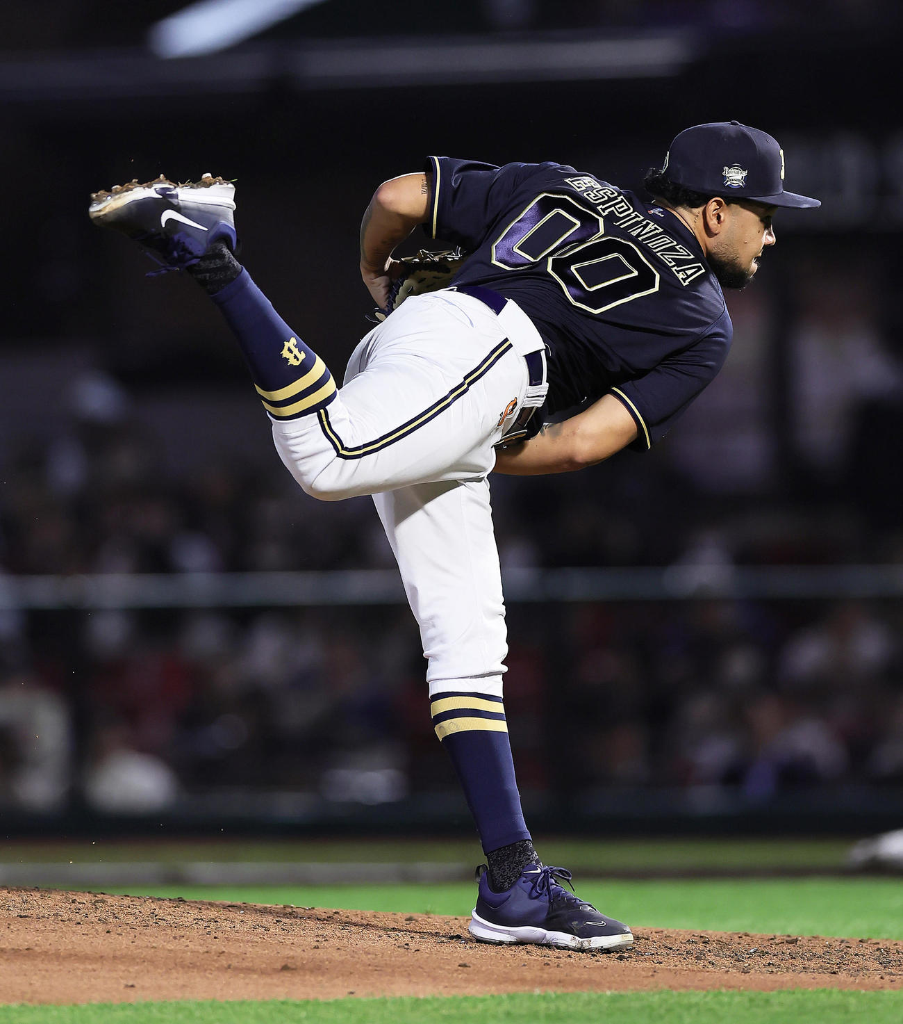 楽天対オリックス　オリックス先発のエスピノーザ（撮影・足立雅史）